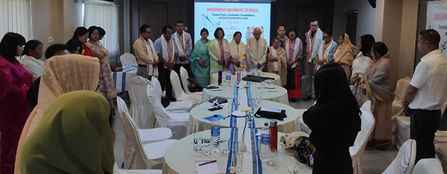 Indigenous Pathways to Peace: Towards Peace, Coexistence, Reconciliation and Healing in Northeast India, 7 May 2024 at Imphal Hotel, Siroy Hall